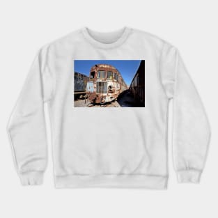 Disused railway railcar Crewneck Sweatshirt